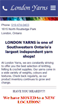 Mobile Screenshot of londonyarns.com