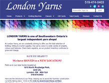 Tablet Screenshot of londonyarns.com